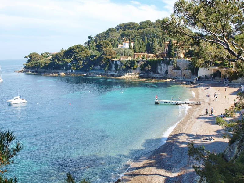 The Cap Ferrat and its beaches