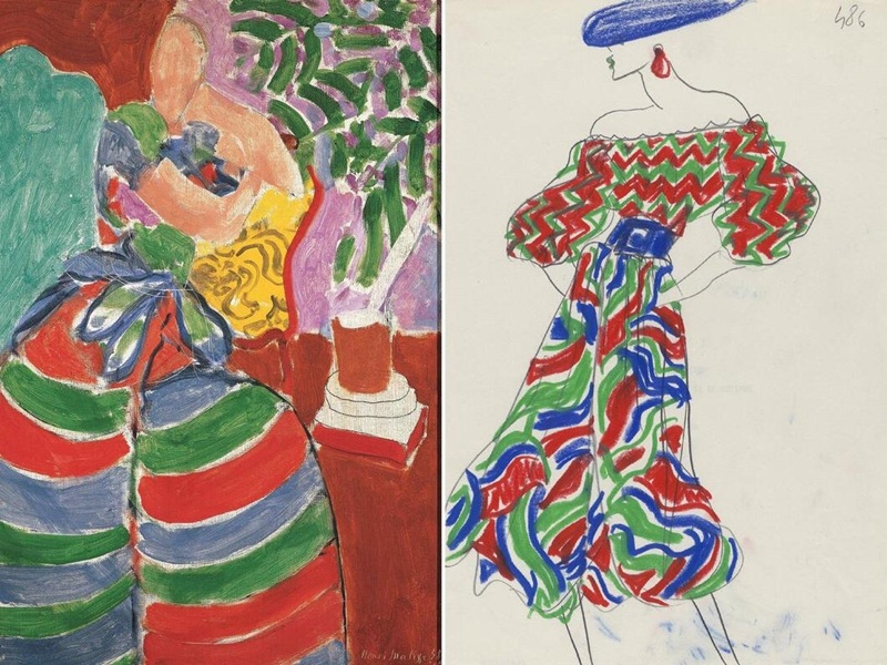 Matisse & Yves Saint Laurent Exhibition